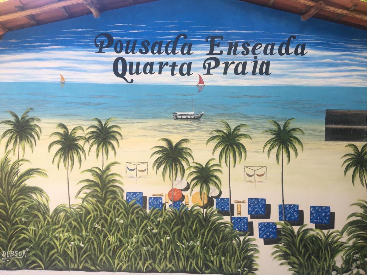 Pousada Enseada Quarta Praia 莫罗圣保罗 外观 照片